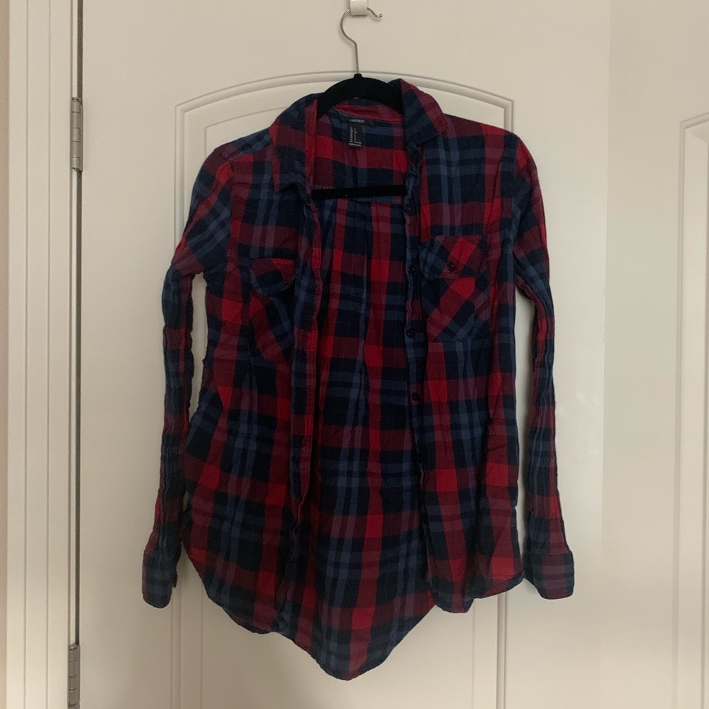 Red and Blue Flannel